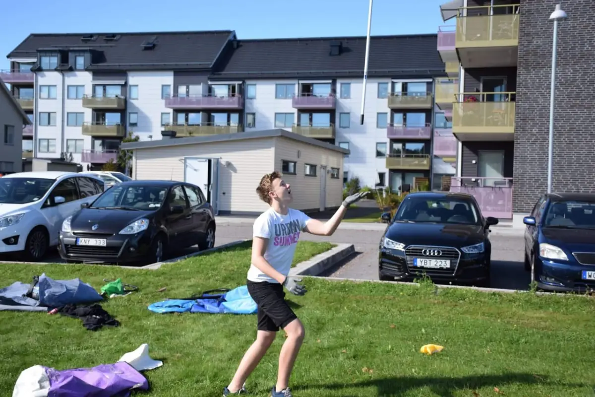 Vi städar pooler inför vintern