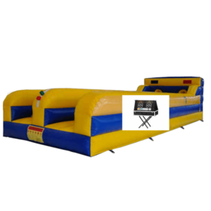 bungee run interaktiv hoppborg