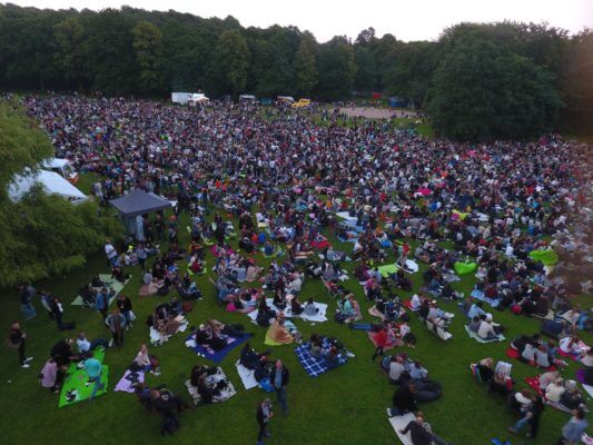 Utomhusbio Göteborg av Aktivitetshyra i Slottskogen